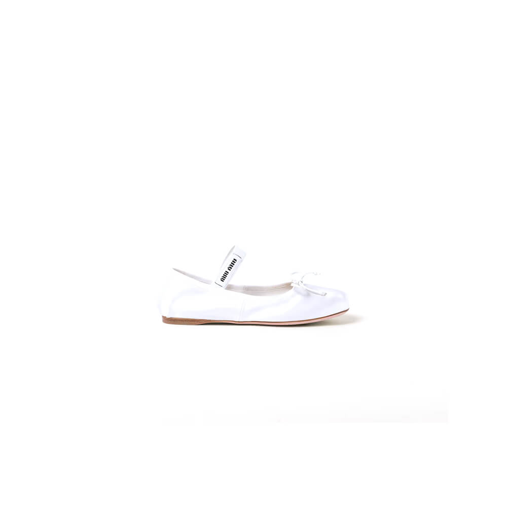 MiuMiu Satin ballerinas
