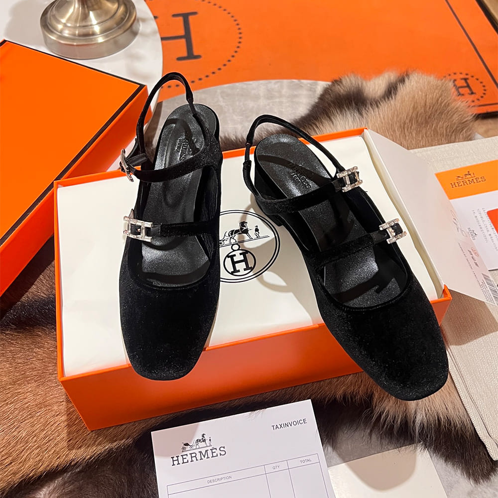 HERMES Jackie 50 pump